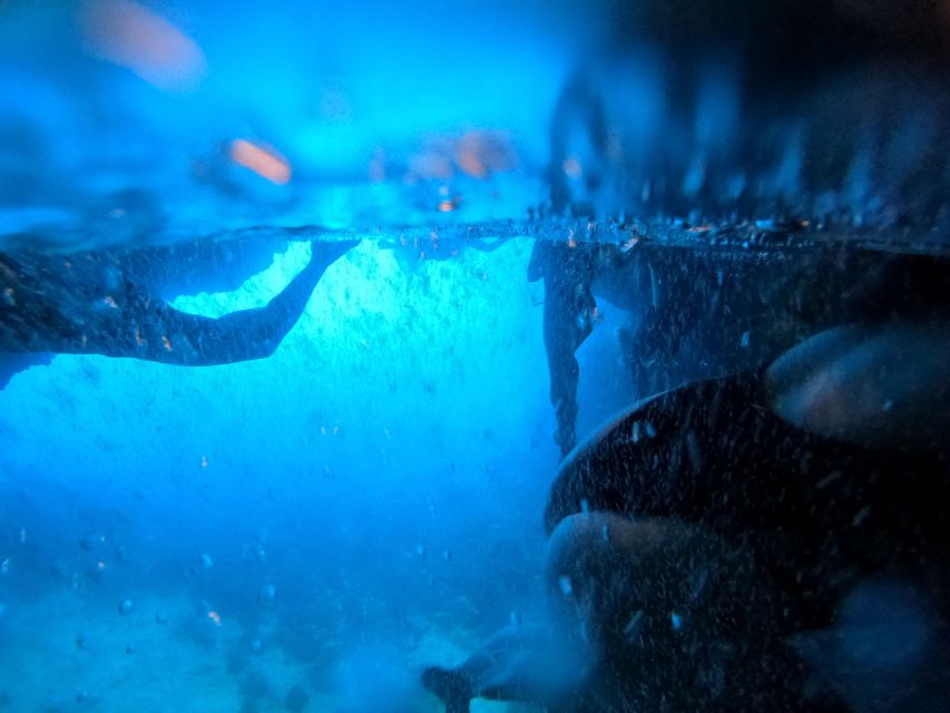From Dubrovnik/Cavtat: Blue Cave, Sunj Beach Speed Boat Tour - Blue Cave on Koločep: Snorkeling Through the Narrow Glow
