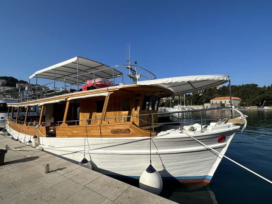 From Dubrovnik: Elaphite Islands Day Trip with Lunch - Meeting at 08:30 near Marina Frapa, then heading out
