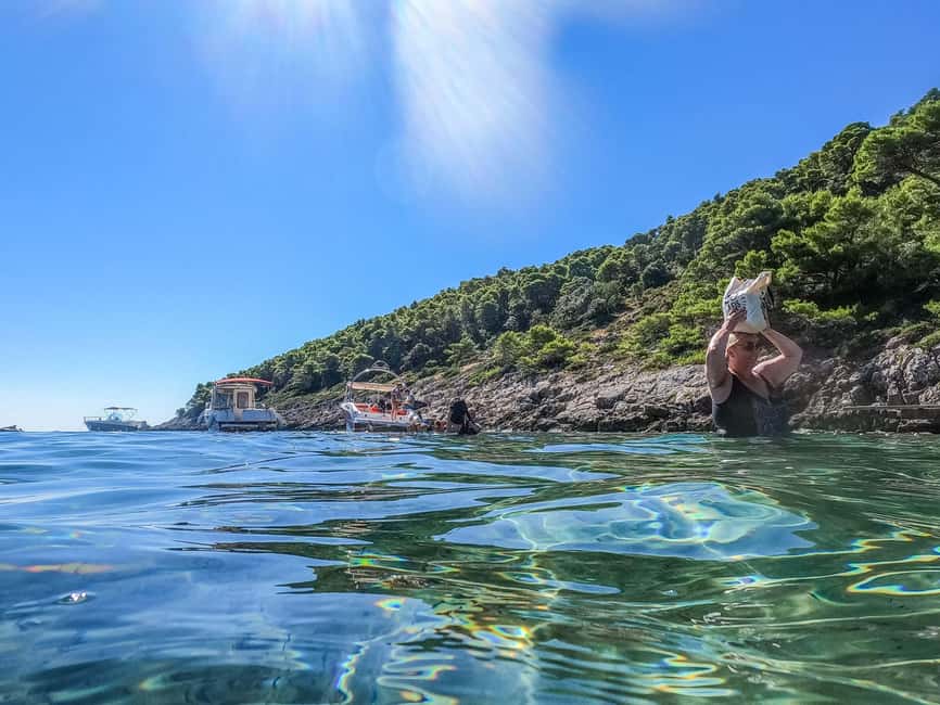 From Dubrovnik: Elaphiti Islands & Blue Cave Speedboat Tour - Meet by the Old City pier, then ride out fast