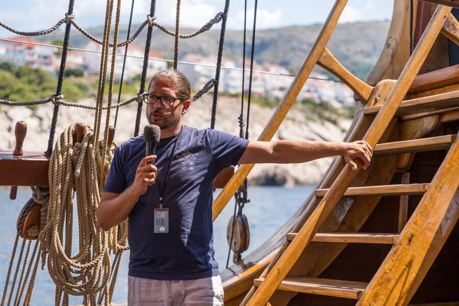 From Dubrovnik: Elaphiti Islands Galleon Cruise with Lunch - Setting Sail From Dubrovnik Old Town Port at 09:30