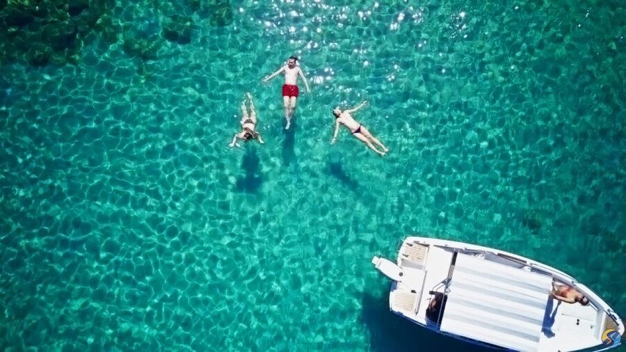 From Dubrovnik: Full-Day Private Boat Tour of Elafiti Island - Koločep’s Blue Cave swim: the part you will talk about