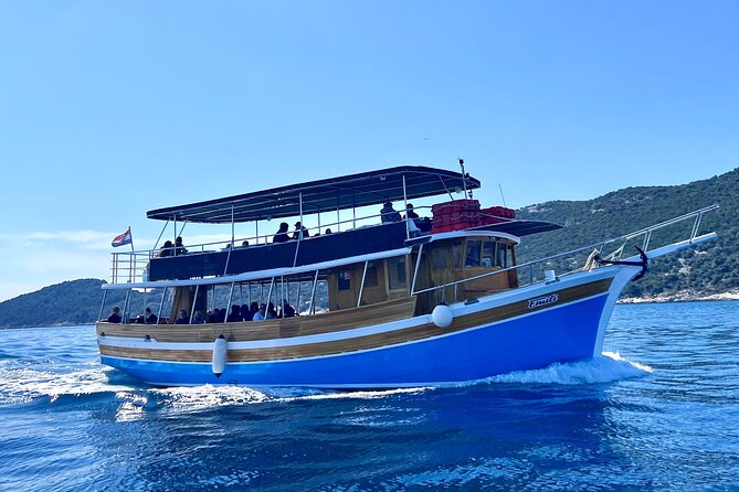 Full-Day Dubrovnik Elaphite Islands Cruise with Lunch and Drinks - Stop 3 Kolocep for snorkeling, caves, and sandy beach time