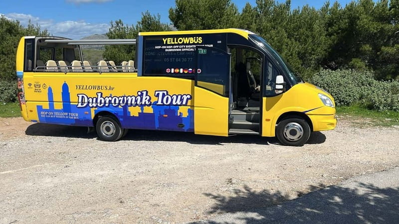 Hop-On Hop-Off Yellow Cabrio Tour: See Dubrovnik in 90mins - Key points worth your attention