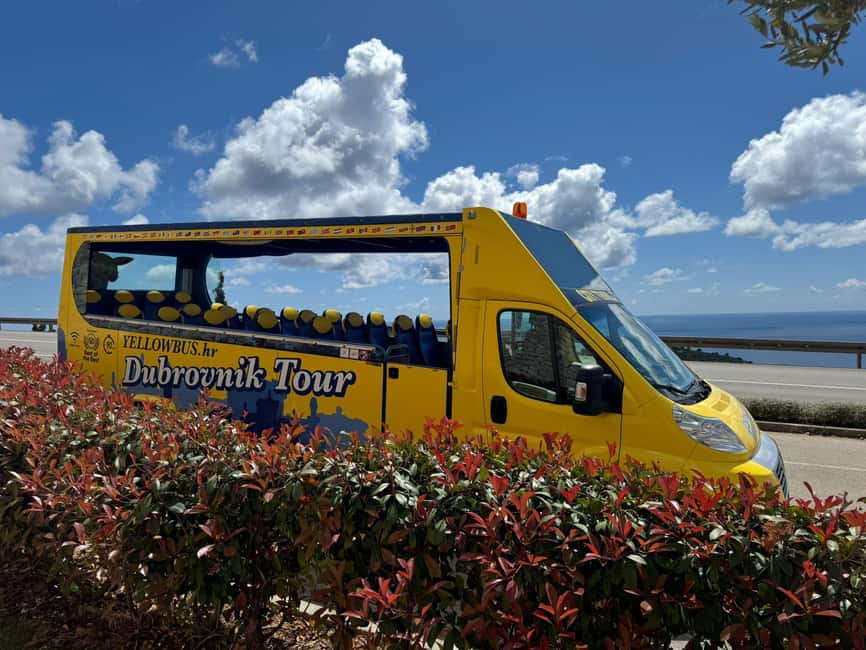 Hop-On Hop-Off Yellow Cabrio Tour: See Dubrovnik in 90mins - Price and value: does $23 make sense for 90 minutes?