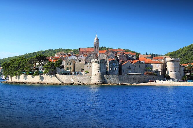Korcula Private Tour from Dubrovnik - Pelješac Peninsula scenic drive: Elafiti views and real route time