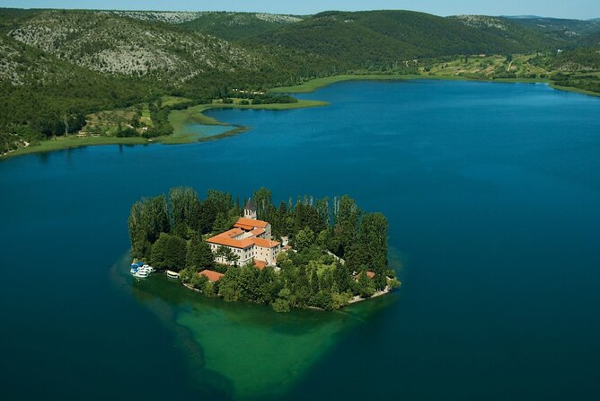 Krka National Park - Private Excursion from Dubrovnik with Mercedes Vehicle - An ancient monastery inside the park adds meaning to the walk