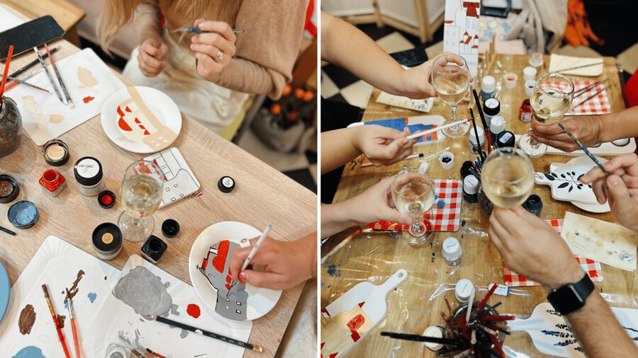 Local Paint and Wine Workshop: A Unique Creative Experience - Unlimited local wines: how to enjoy without overdoing it