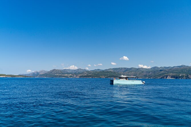 Luxury Blue Cave and Elaphiti Islands Small Group Tour - Šunj Beach on Lopud: the best long sand stop, with a swim-to-shore catch