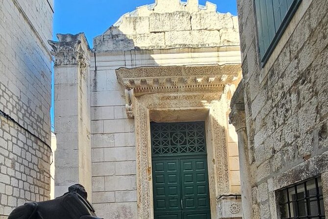 Luxury Day tour to Split - Stop 1 in Ston: walls, saltworks, and quick wandering time