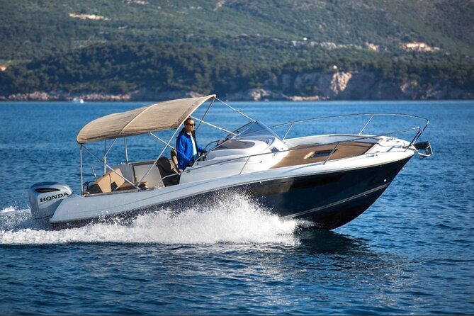 Luxury Private Speedboat Tour Islands & Blue Cave - Koločep Island: pines, citrus, and a quick escape from the dock