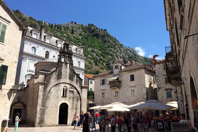 Montenegro private daytrip from Dubrovnik, Perast, Bay of Kotor - Our Lady of the Rocks: optional boat, church, and museum time