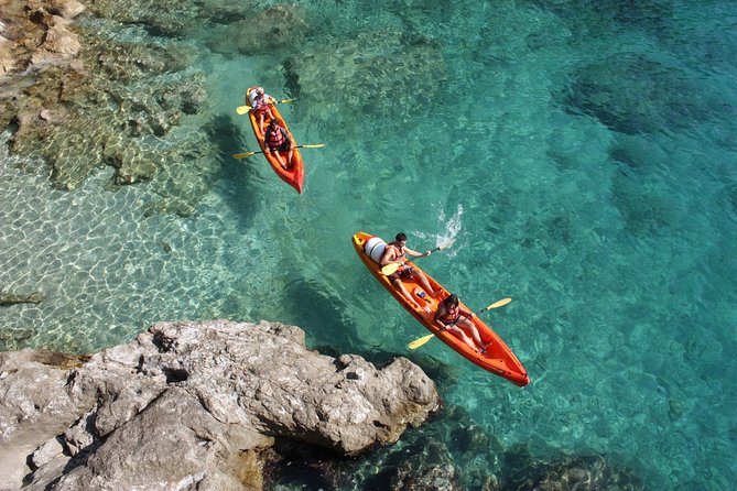 Morning and Day Tours - Sea Kayaking & Snorkelling Dubrovnik - Paddling past Lovrjenac Fort and the city walls