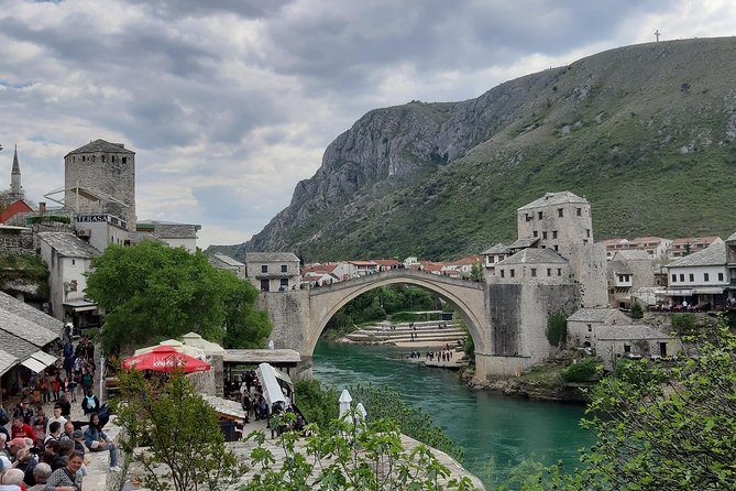 Mostar, Pocitelj and Kravice Waterfalls Private Tour from Dubrovnik - Mostar Old Bridge: Free Time Done Right