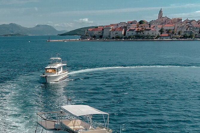 Multi Day Private Croatian Pearls Tour from Split - Mljet National Park from a private jetty: lakes and a monastery