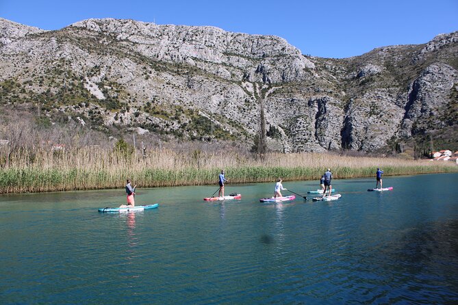 Ombla river Paddleboarding tour in Dubrovnik with snacks - Where you start at 3:30 pm in Komolac and how you get oriented