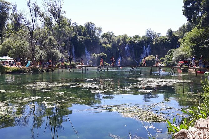Over the Bridge to the Falls (Mostar) - Kravica Waterfalls: around 2.5 hours for walking and a swim option