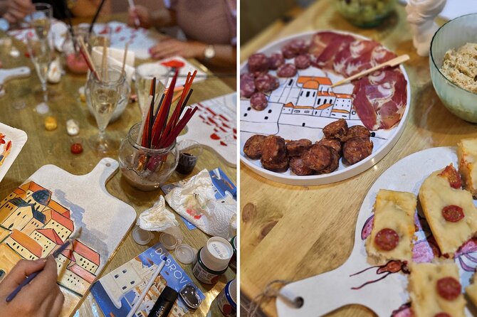 Paint,Sip&Savor Local Flavor:Discover Dubrovnik Like Never Before - What you actually make: an eco-friendly serving board you’ll use at home