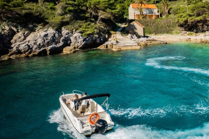 Private Boat Tour-Elafiti islands,Blue and green cave,Sandy Beach - Lopud and Sunj Beach: the calm shoreline break you’ll remember