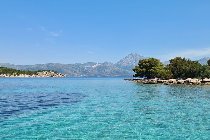 Private boat tour to Elafiti islands and south part of Mljet 8h. ALL INCLUDED - South Mljet: Limuni Bay, Saplunara Bay, and a Sandy Beach Reset