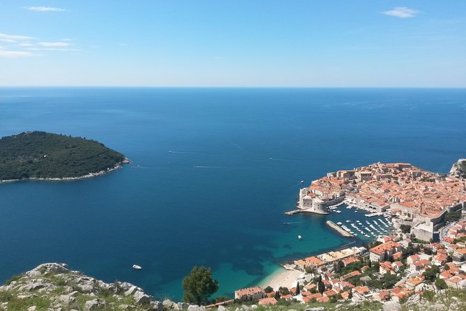 Private Dubrovnik panoramic sightseeing tour - cable car view - Private tour value, and why $300 per group can make sense