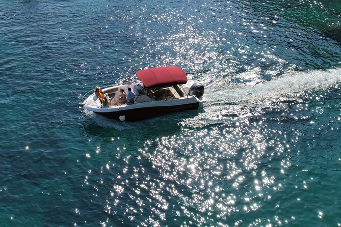 Private luxury speedboat tour-Islands, caves, beaches, snorkeling - What You’re Really Paying For: $458.58 per Group and the Fuel Add-On