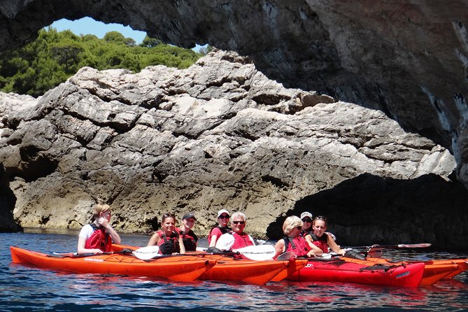 Private tour: Sea Kayaking & Snorkeling to Green Cave on Sipan island from Lopud - Paddling onward to Ruda: another cave, another change of scenery