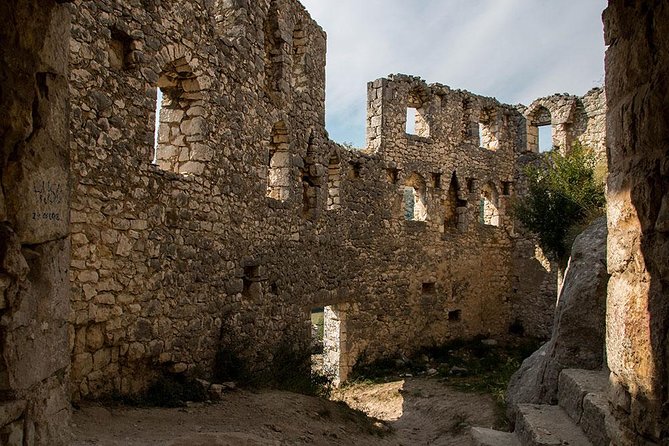 PRIVATE TOUR to Mostar, Stolac, Pocitelj & Blagaj by CRUISER TAXI - Stop 2: Mostar’s Old Bridge area, Stari Most and the reality of rebuilding