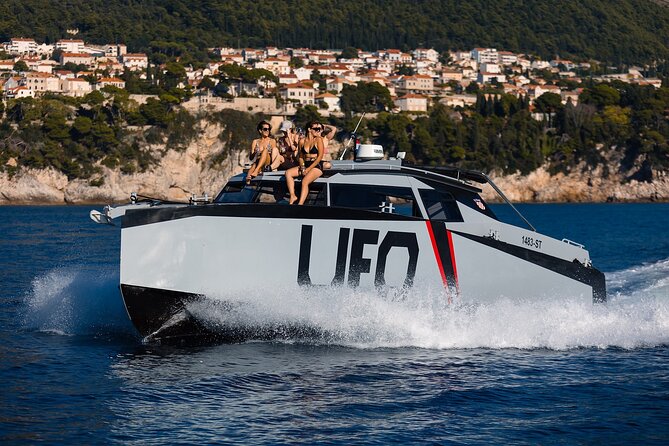 Private tours to Elaphite Islands by UFO BOAT - A Futuristic UFO Boat Ride Off Dubrovnik’s Coast