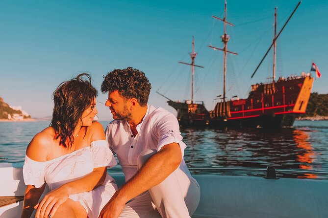 Prosecco & Sunsets: Private Dubrovnik Cruise - Dubrovnik’s Old Town walls from the water, with real context