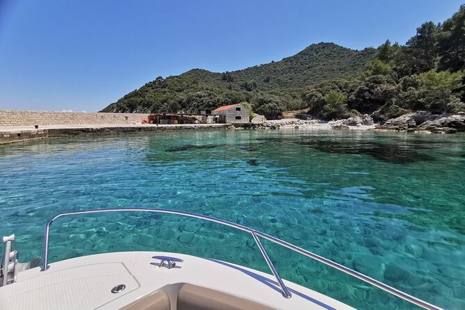 Rent a luxury speed boat for great fun on this Elaphiti Islands tour - Šipan Island: Olive Trees, Rector’s Palace, and Real Port Life