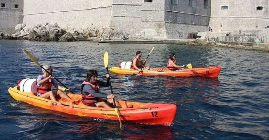 Sea Kayaking - Setting Off From Sulic Beach, Right by the Old Town