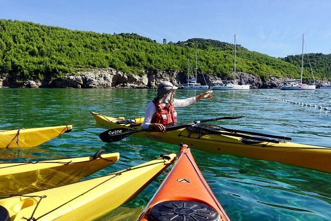 Sea Kayaking and Snorkeling to Green Cave on Sipan island from Lopud - Swimming in the cove, then cliff jumping if you’re up for it