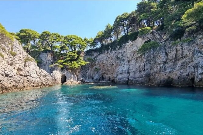 Speed Boat Tour to Elaphiti Caves and Sandy Beach from Dubrovnik - Stop 2 on Koločep: the Three connected caves for a bigger swimming moment