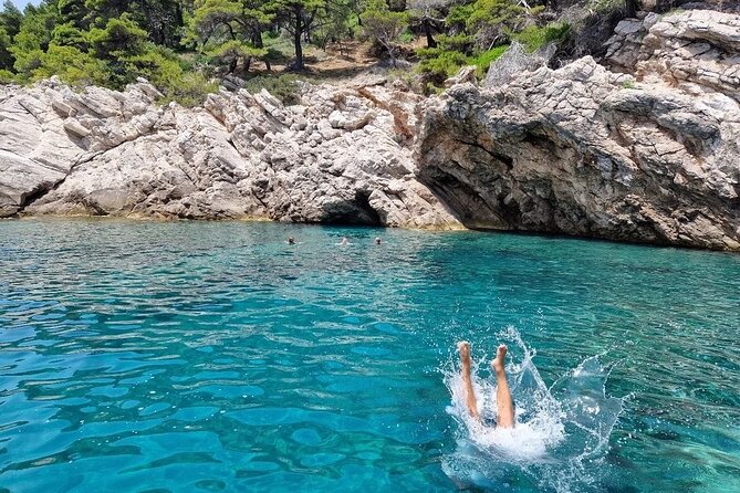 Speed Boat Tour to Elaphiti Caves and Sandy Beach from Dubrovnik - The boat time in between: bays, views, and a breather