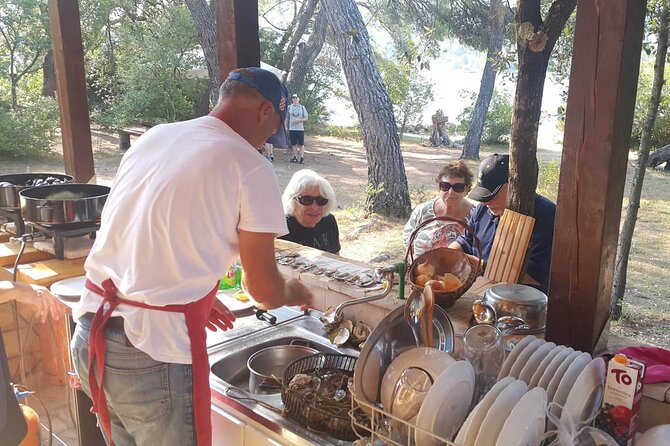 Ston Oysters & Wine Tasting Tour from Dubrovnik - From Dubrovnik to Mali Ston Bay, the coast work behind the meal