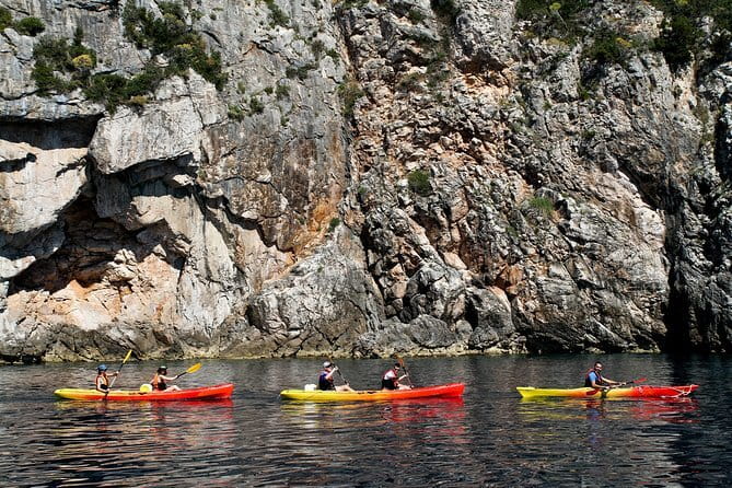 Sunset Kayaking from Lopud island - Outer side cliffs at sunset: when the route turns cinematic