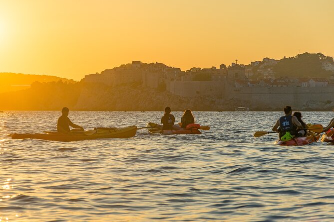 Sunset Kayaking from Lopud island - Guide-led instructions and the optional value of storytelling